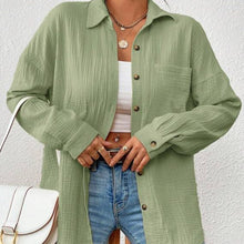 Palm Beach Cotton Drop Shoulder Beach Shirt