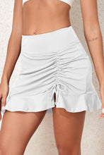 Key Largo Ruched Elastic High Waist Swim Skirt