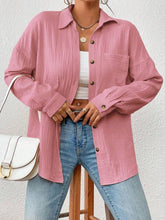 Palm Beach Cotton Drop Shoulder Beach Shirt