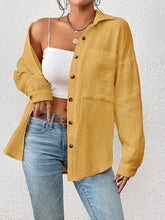 Palm Beach Cotton Drop Shoulder Beach Shirt