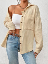 Palm Beach Cotton Drop Shoulder Beach Shirt