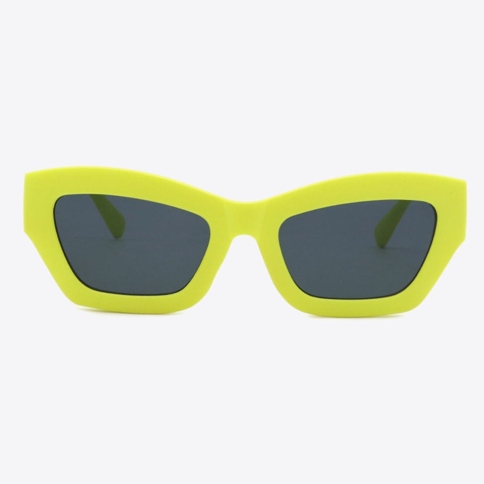 Wynwood Lemon Yellow Wayfarer Sunglasses – Tropic House Swim
