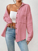 Palm Beach Cotton Drop Shoulder Beach Shirt